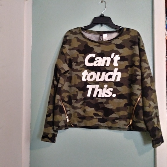 Divided Tops - H&M Divided Girl's Junior Sweatshirt with Zippers